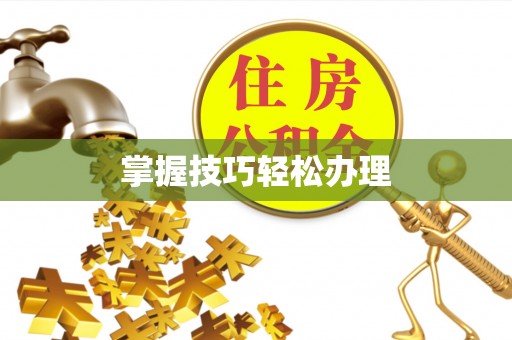 老边掌握技巧轻松办理
