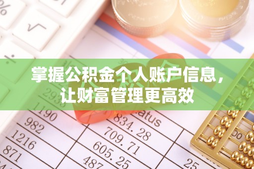 老边掌握公积金个人账户信息，让财富管理更高效