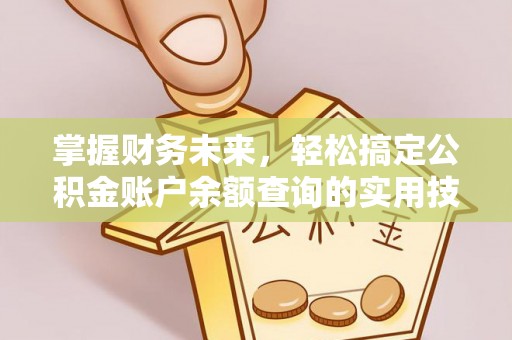 老边掌握财务未来，轻松搞定公积金账户余额查询的实用技巧